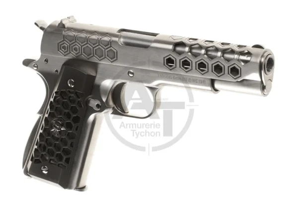 M1911 Hex Cut Full Metal GBB WE