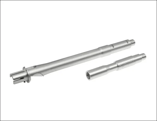 M4 Aluminium Outer Barrel Silver Pirate Arms