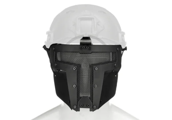 Warrior Steel Face Mask Noir- Od- Tan (Pirate Arms)