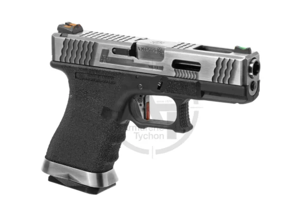 G-Force 19 SV Silver Barrel Metal Version GBB WE