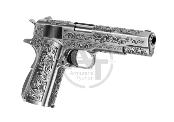 M1911 Etched Full Metal GBB WE