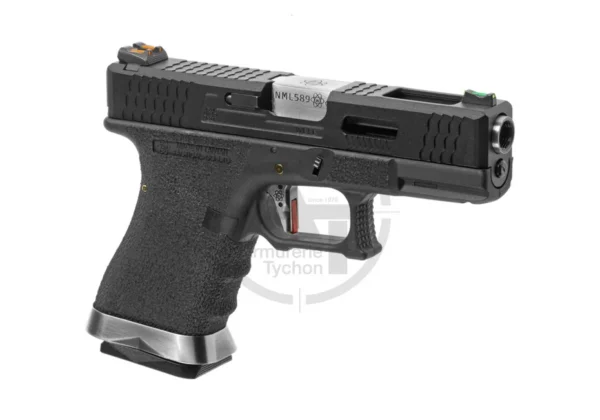 G-Force 19 BK Silver Barrel Metal Version GBB WE