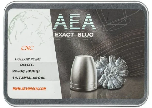 Slugs AEA Exact CNC 14.73 mm 398 grain (.58)
