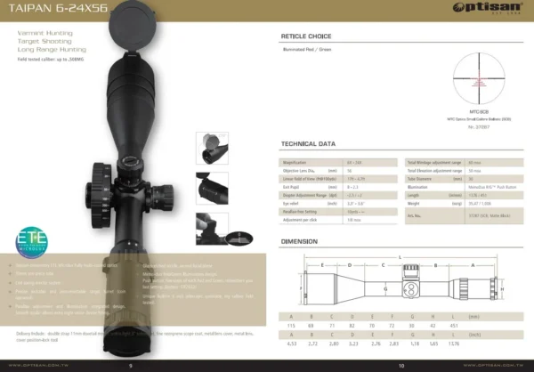 Taipan 6-24×56