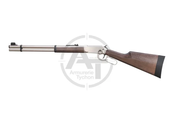 Lever action steel finish