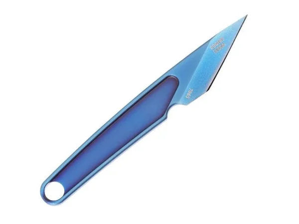 COUTEAU DE COU CRKT HANGTI TITANIUM BLEU