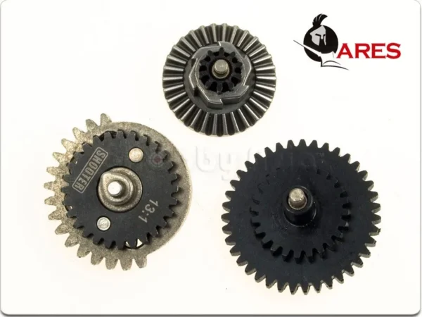 13:1 Super Hi-Speed Steel Gear Set Ares