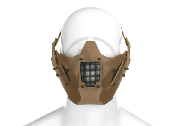 Warrior Steel Half Face Mask Tan – Od – Noir(Pirate Arms)