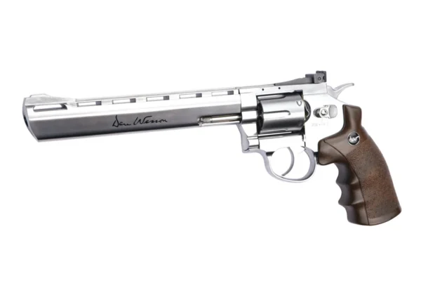 Dan Wesson 8″ Airgun, BB, silver
