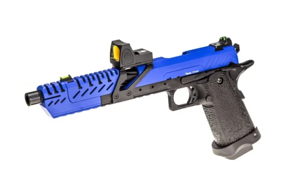 HI-CAPA TITAN 7 NOIR / BLEU 1,0J + POINT ROUGE BDS