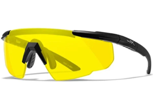 Lunettes Wiley X Sabre ADV Monture Jaune Noir