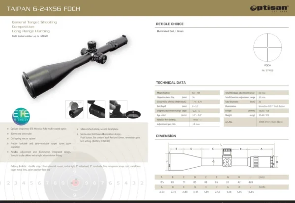 Taipan 6-24×56 FDCH