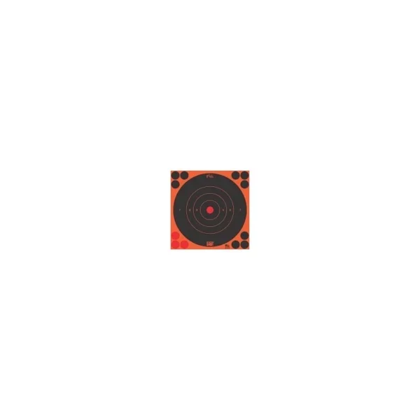 30 CIBLES AUTOCOLLANTES 8″ IMPACT FLUO ORANGE | WesternGuns