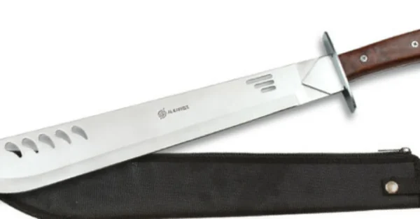 Machette BAMBU avec manche en bois – securicount