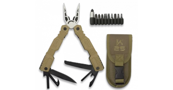 Pince caoutchouté K25 brise-vitre coyote