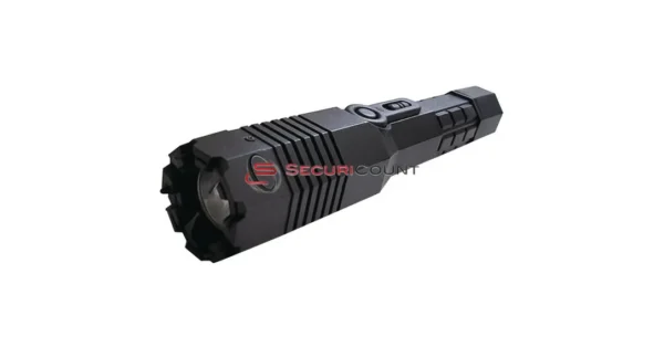 Lampe shocker AKIS EAGLE III 11M volts noire rechargeable – Taser – securicount