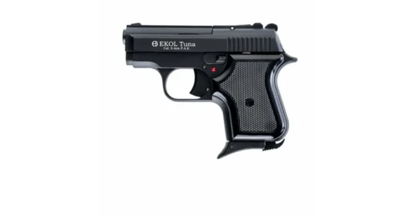 Pistolet EKOL Tuna noir brillant cal. 8 mm – Armes de défense/Pistolet et Revolvers à blanc – securicount