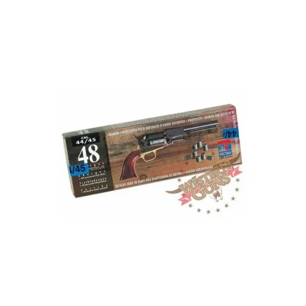 48 CHARGES PROPULSIVES CALIBRE 44 VECTAN REF 2446 | WesternGuns