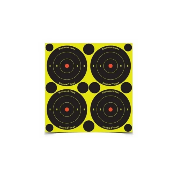 48 CIBLES AUTOCOLLANTES 3″ IMPACT FLUO BIRCHWOOD CASEY REF BA34315 | WesternGuns