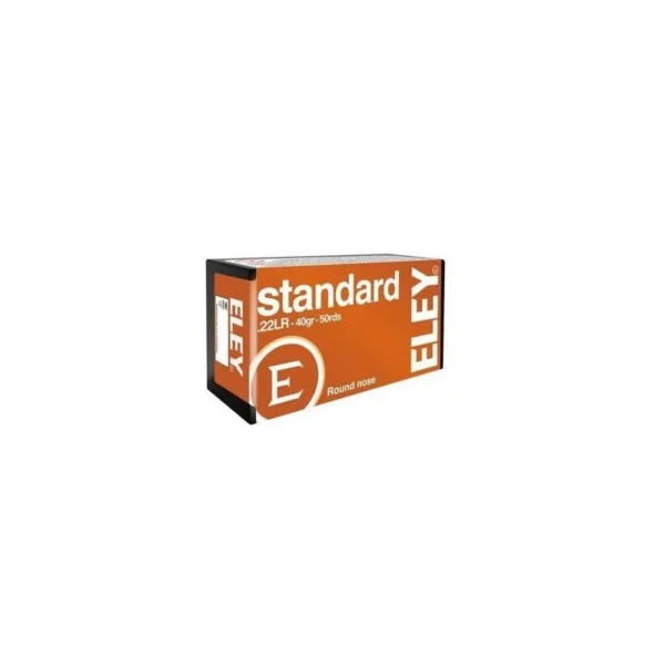50 CARTOUCHES ELEY STANDARD CAL 22LR 40GR | WesternGuns