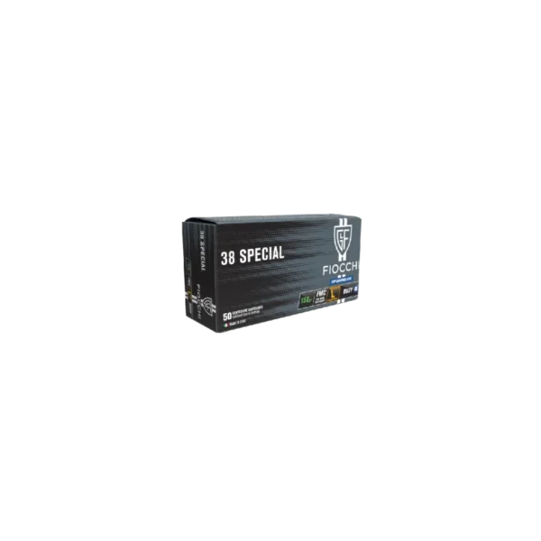 50 CARTOUCHES FIOCCHI FMC 158GR CALIBRE 38SP REF FIO700398 | WesternGuns