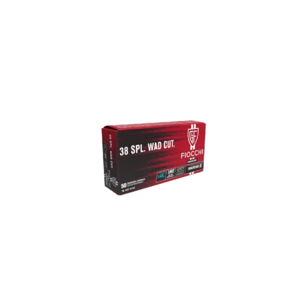 50 CARTOUCHES FIOCCHI WC 148GR CALIBRE 38SP REF FIO710391 | WesternGuns