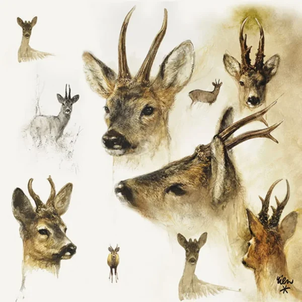 Acheter des serviettes de chasse AKAH chevreuil