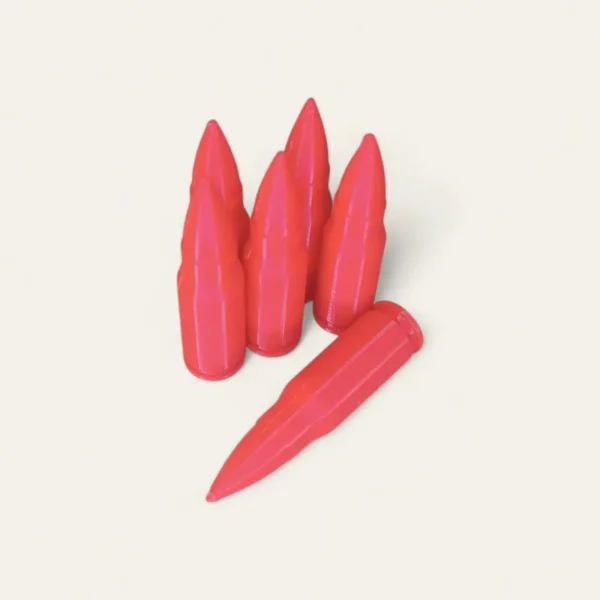 6 Cartouches Amortisseur Rouge en 8mm KURZ – Impression de liberté