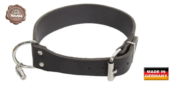 Acheter un collier AKAH riveté en cuir de selle, extra large