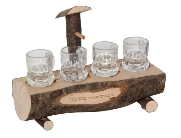 Acheter une fontaine à schnaps Bartl avec 4 chopes