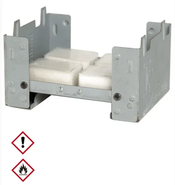 Réchaud pliable OTAN avec combustible Médium