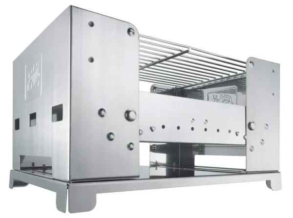 Acheter un barbecue à charbon Esbit en acier inoxydable “BBQ-Box” – pliable | LivingActive.de