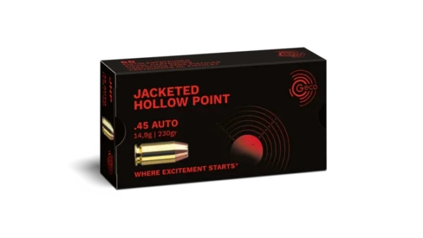 Geco .45 AUTO JHP – Hohlspitz 14,9g 230gr | Waffen Friedrichs