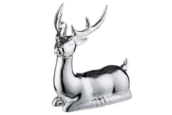 Acheter un cerf couché Gilde en porcelaine