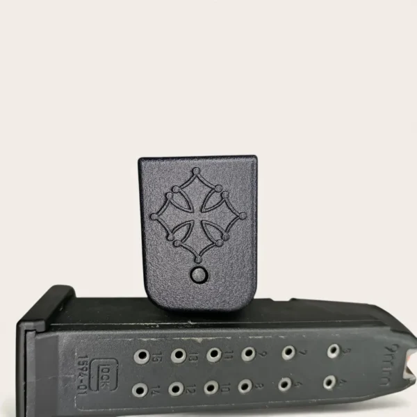 Talon de Chargeur Glock – Croix Occitane – Impression de liberté