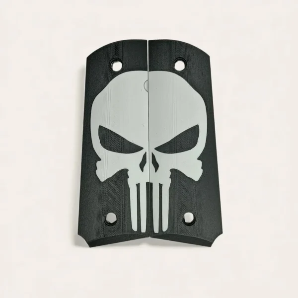 Paire de plaquettes 1911 – style Punisher – Impression de liberté