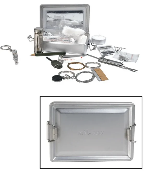 Acheter un kit de survie aluminium Mil-Tec