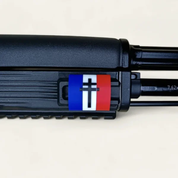Clips couvrerail Picatinny – Croix de lorraine – Impression de liberté