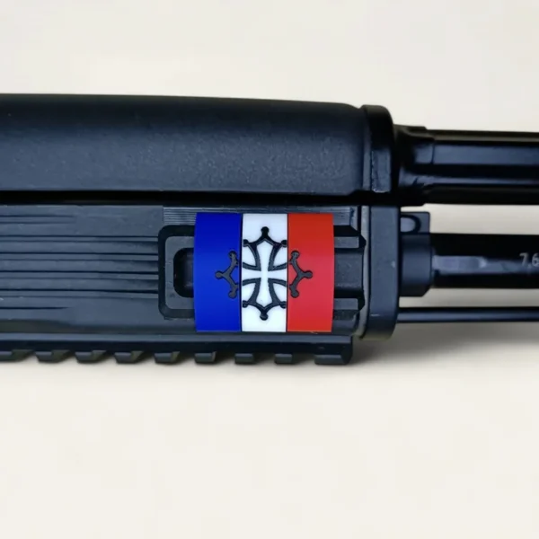 Clips couvre-rail Picatinny – Croix occitane – Impression de liberté