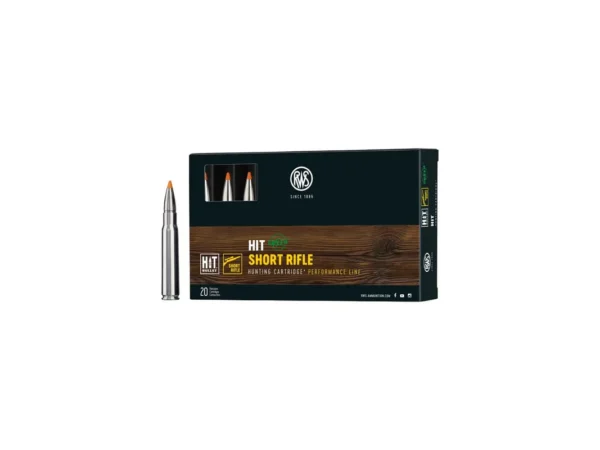 RWS 8X57 IS HIT Short Rifle 10,4g 160gr bleifrei | Waffen Friedrichs