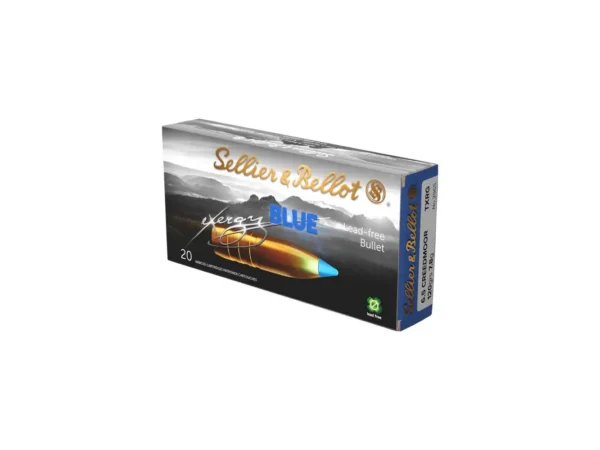 S&B Sellier & Bellot 6,5 Creedmoor TXRG blue 7,8g 120gr bleifrei | Waffen Friedrichs