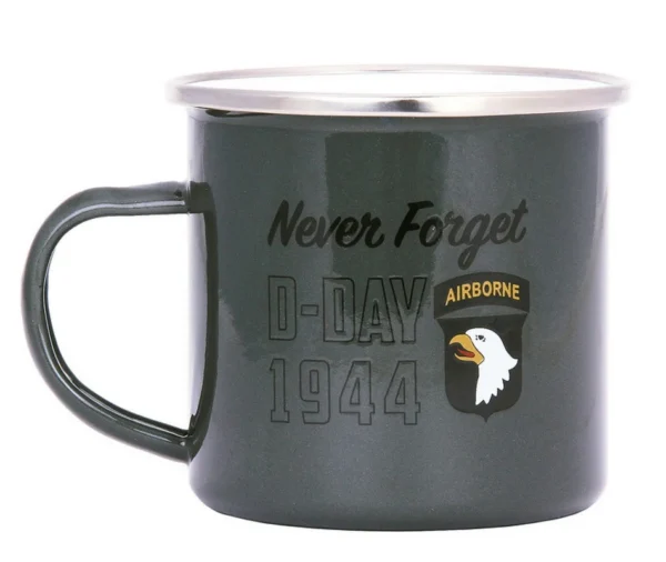 Becher emailliert D-Day 1944 300ml – Didi´s Armeeshop
