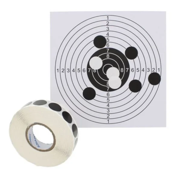 Schusspflaster 19 mm, schwarz – Didi´s Armeeshop