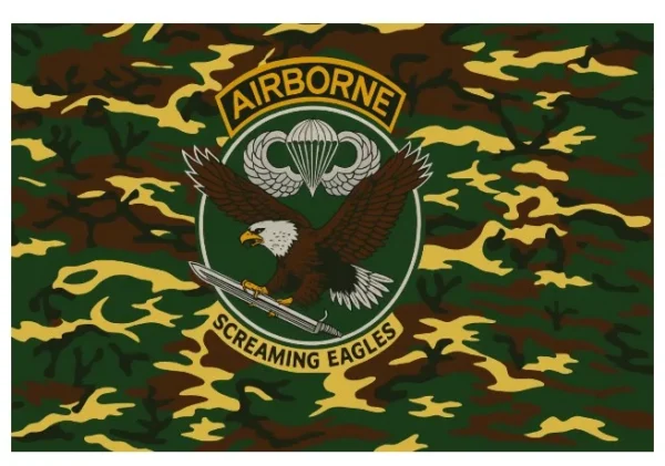Flagge, U.S. Airborne camo neu – Didi´s Armeeshop