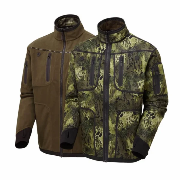Acheter une veste Softshell Woodlands réversible ShooterKing