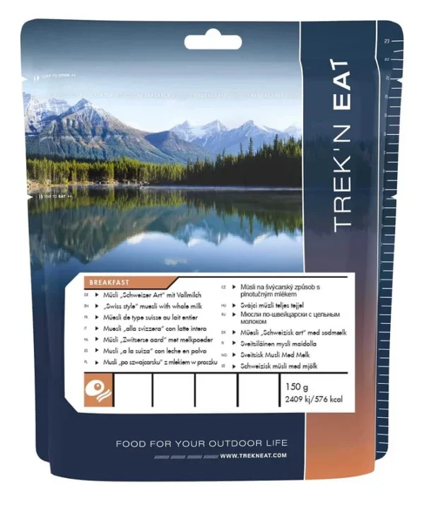 Acheter le céréale “façon suisse” au lait entier TREK’N EAT – 150 g