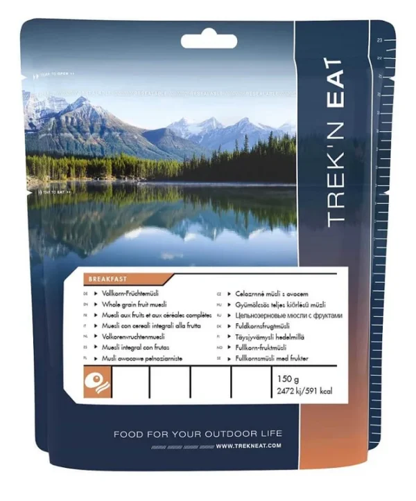 Acheter TREK’N EAT Muesli aux fruits à grains entiers – 150 g | LivingActive.co.uk