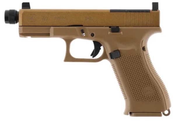 GLOCK 19X MOS 4,5 mm (.177) BB, CO₂, < 2,0 J, coyote – Didi´s Armeeshop
