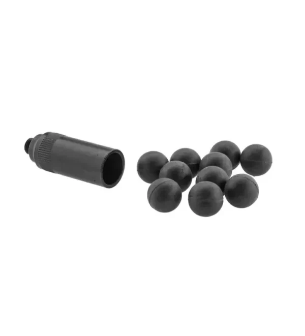 Adaptateur pour armes d’alarme + 10 projectiles Self Gomm calibre 18 mm – Tout-Chasse.fr