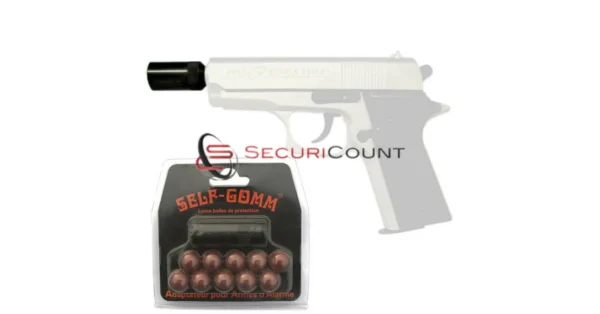 Adaptateur M10X100 SELF-GOMM – Munitions & Cartouches/Munitions Gomme Cogne – securicount